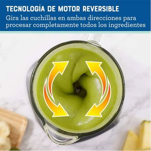 Licuadora Oster Con Tecnología Reversible Vaso de Vidrio 1.5 lt