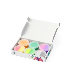 Set Masa Moldeable Hey Clay Dinosaurios x 6 Envases