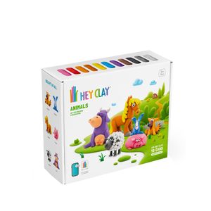 Set Masa Moldeable Hey Clay Animales x 15 Envases