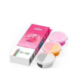 Masa Moldeable Hey Clay Cerdito x 5 Colores