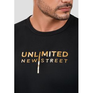 Camiseta Hombre Negro Mp 105402