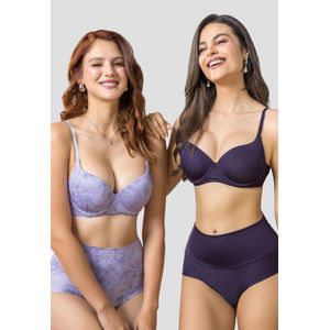Brasier Paq X2 Mujer Bicolor Fi 105911