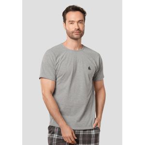 Camiseta Hombre Gris Jaspe Fi 105946