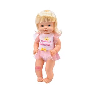 Nenuco Princess Muñeco Bebé con 11 Funciones y Accesorios 42 cm