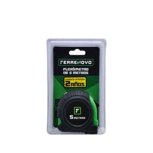 Flexómetro 5 Metros Ferrenovo tipo Clamshell
