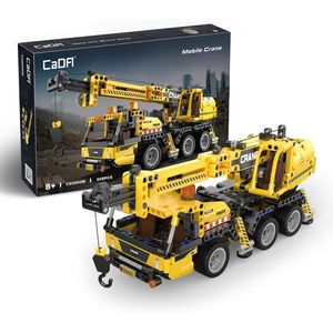Bloques de Construcción CaDA Grúa de Construcción Armable con Movimiento