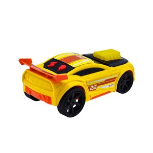 Vehículo Hot Wheels Free Wheels Amarillo con Luces y Música