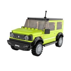Bloques de Construcción CaDA Camioneta Suzuki Jimny Verde
