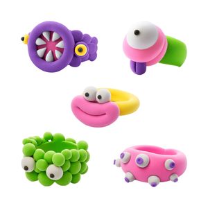 Masa Moldeable Hey Clay Set de Anillos Alienígenas x 3 Envases