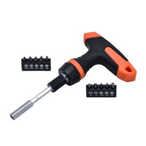 set Destornillador Con  10 Puntas intercambiables  Mango en T Ferrenovo Max