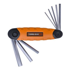 Juego De Llaves Hexagonales Plegables 1.5 - 8 Ferrenovo