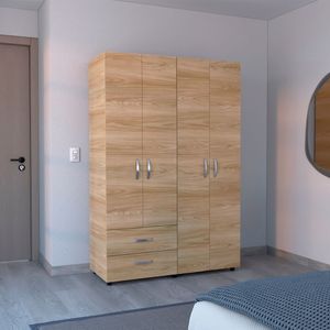 Closet Ankora Basic 180X120X47 RTA Fresno Eu Wengue