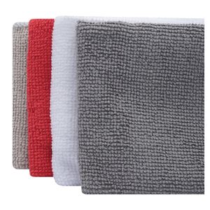 Paños De Microfibra Multiusos 30x30Cm 4Unidades Multicolor - Essenza