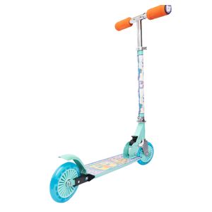 Patineta Scooter Folding Junior 2Ruedas Azul Celeste - Barbie
