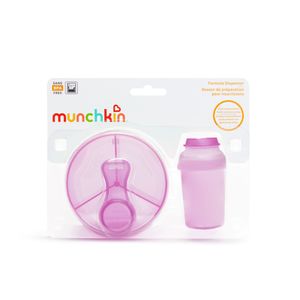 Set Dosificador Para Leche Cereal Rosado - Munchkin
