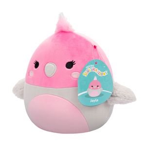 Peluche 19Cm Jayla Pajaro Galah Rosa Gris - Squishmallows