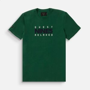 Camiseta Premium Manga Corta Color Verde Para Hombre