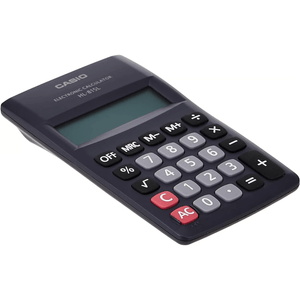 Calculadora Portable Casio 8 Digitos  HL-815L-BK Negra
