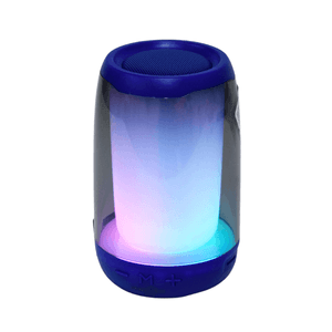 Mini Parlante Recargable 3" GTS-1692 Portatil Con Bluetooth Y FM Color Morado
