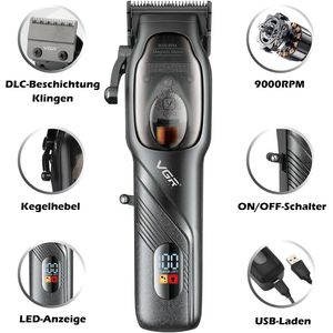 Maquina De Motilar Vgr V-269 Con Motor Magnetico 9000 Rpm