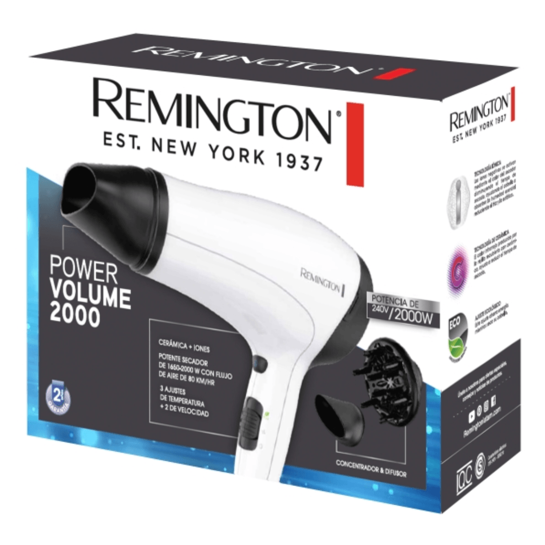 Secador Remington Secador De Pelo De 2000w Secador De Pelo