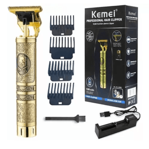 Maquina Patillera Kemei Km-228 Color Dorada 1200 mAh