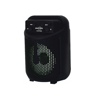 Parlante Recargable 3" GTS-1349 Color Negro Con Bluetooth Y FM