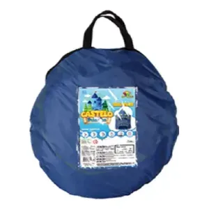 Carpa plegable para niños, castillo, carpa, niños y niñas, color azul