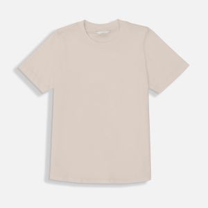 Camiseta Manga Corta Color Arena Para Mujer