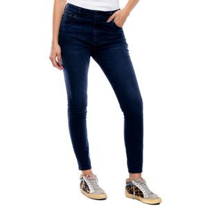 Medium Waist Skinny Fit Jeans Tono Oscuro