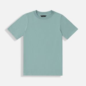 Camiseta Manga Corta Color Verde Menta Para Mujer