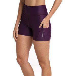 Leggings Corto Wine Noir Mujer