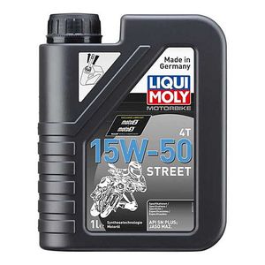 Aceite Moto Liqui Moly Motor 4T 15W50 Street 1L