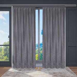 CORTINA BLACKOUT QUINCY - Gris