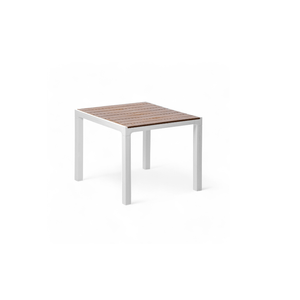 Juego de Comedor MQ Plástico Madeira 4 Puestos Caramelo