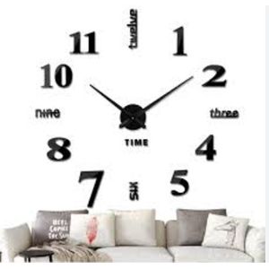 Reloj 3D ZH015 Negro
