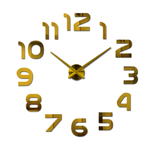 Reloj 3D ZH002 Dorado