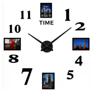 Reloj 3D ZH1719 Negro