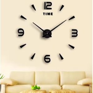 Reloj 3D ZH028 Negro