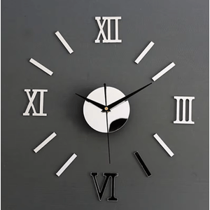 Reloj 3D ZH1737 Plateado