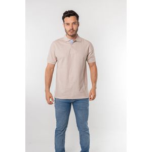 Camiseta tipo polo para hombre kaki kapo