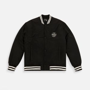Chaqueta Acolchada Color Negro Para Hombre