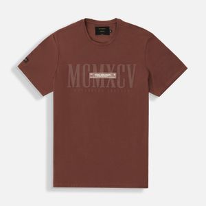 Camiseta Premium Manga Corta Color Brunette Para Hombre