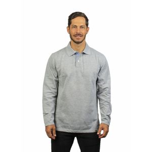 Camibuso tipo polo para hombre gris kapo