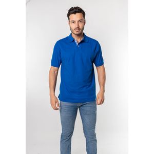 Camiseta tipo polo para hombre azul rey kapo