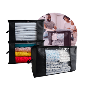 Bolsas Organizador Ropa Set X 3 - Amplio e Impermeable