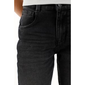 Jean Slim tiro medio gris oscuro para niño