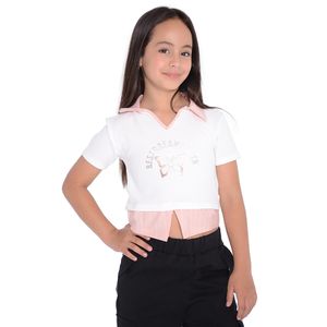 CAMISETA FANTASY NINA 29543 PALO DE ROSA