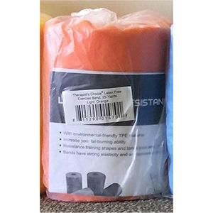 Therapist's Choice® Bandas de resistencia profesionales sin látex para entrenamientos de ejercicio superior e inferior del cuerpo, terapia física