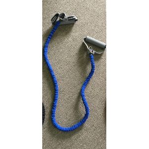 Therapist's Choice® Cubierta de tela, tubos de resistencia de 48 pulgadas de largo, tubos de entrenamiento de ejercicio para yoga, pilates